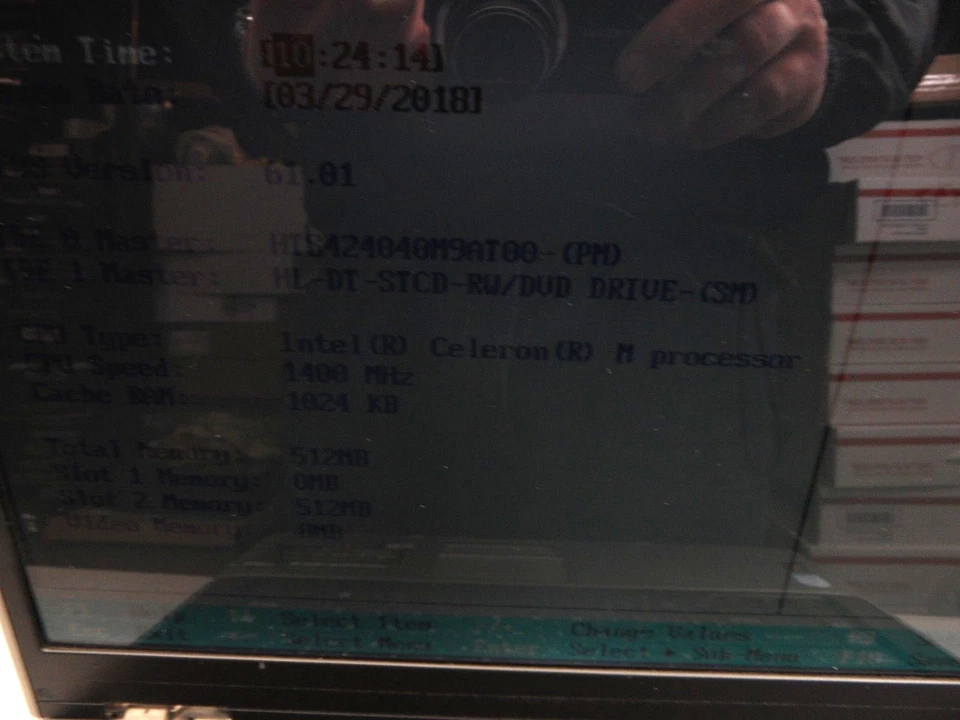 Gateway MA2 MX6131 Parts Laptop 1400Mhz 1Gb Ram No Hard Drive Post To Bios - Image 3 of 4