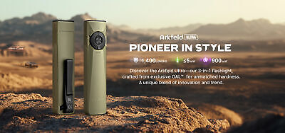 Olight Arkfeld Ultra 1400 Lumen EDC Flashlight with UV Light