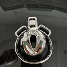 Sissy Stainless Steel Chastity Cage Lock Male Chastity Device Lock Rings Belt