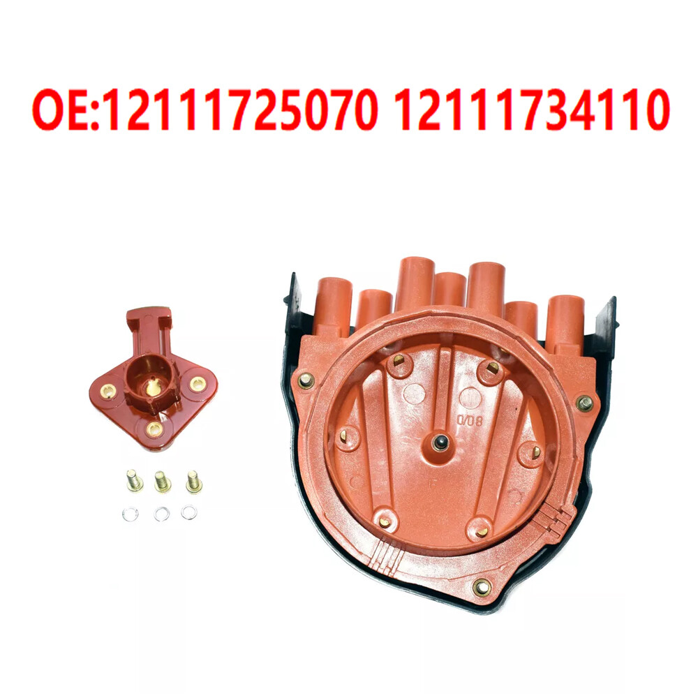 Distributor Cap & Rotor 12111725070&comma;12111734110 Fit BMW E23 E24 E28 E30 E31 E32