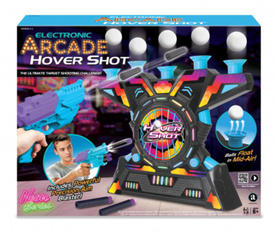 Electronic Arcade Hover Shot NEON - elektronische Ziel- Action-und Reflexspiel