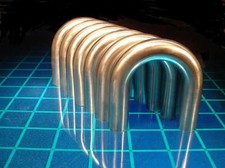 CUSTOM STAINLESS STEEL 25- 76MM MANDREL EXHAUST U BENDS 9 SIZES 180 DEGREE 304