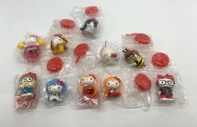 Sanrio Hello Kitty Choco Egg Evangelion Asuka Rei Ayanami Set of 10 Figure