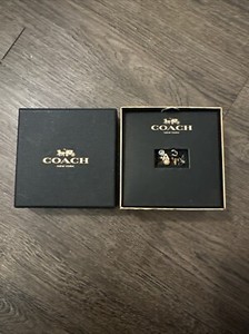 New Coach Set Of 3 Letters Silver Rose Gold & Gold 6