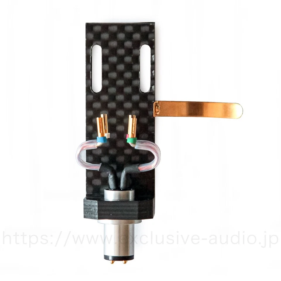 Yamamoto Sound Craft H-4S Carbon & Titanium Combi Head Shell with 6N copper wire - Image 4 of 4