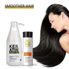 Brazilian Keratin 5 Frizzy Damaged Repair Hair Straightening Treatment 300ml