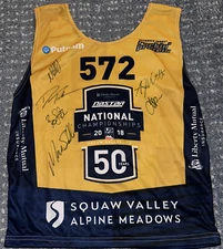 US Ski Team Racing National Championships Bib Jersey Liberty Mutual Signed #572