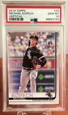 2019 Topps Series 1 Michael Kopech Rookie RC #49 Chicago White Sox PSA 10