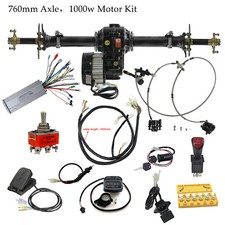 30" Rear Axle Kit  48V 1000W Electric Differential Motor Go Kart E-Trike Golf