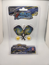 World's Smallest Pickleball Paddles/Balls Pickleball Bag Clip On / Gag Gift
