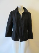 Womens Strenesse Gabrielle Strehle  Black Jacket Sz 8 *