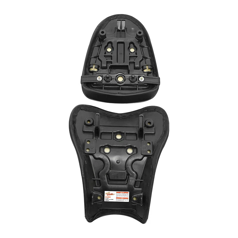 Asiento de conductor y pasajero negro apto para Suzuki GSXR1000 2007-2008 2007 2008 07 08 Foto 4 de 4