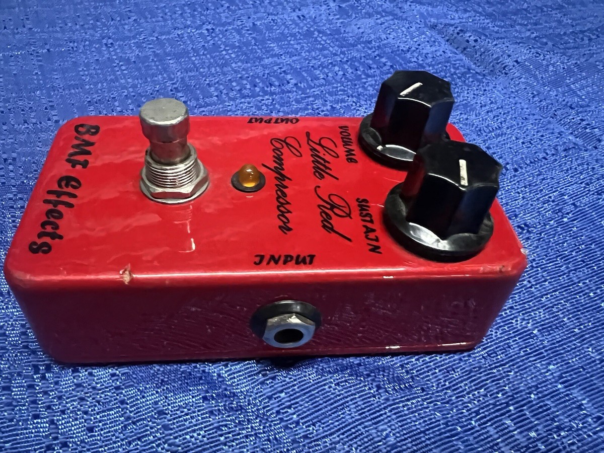 BMF Effects Little Red Compressor Guitar Pedal | eBay