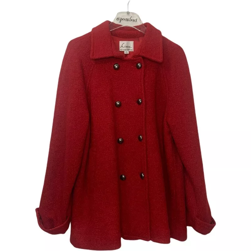 Boucle pea hotsell coat