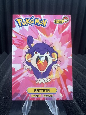 Rattata #19 - Card Tops Pokedex Database 2024 - Pokemon Card NM