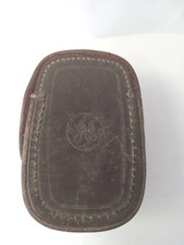 Vintage General Electric light Exposure Meter Leather Case  (CASE ONLY )