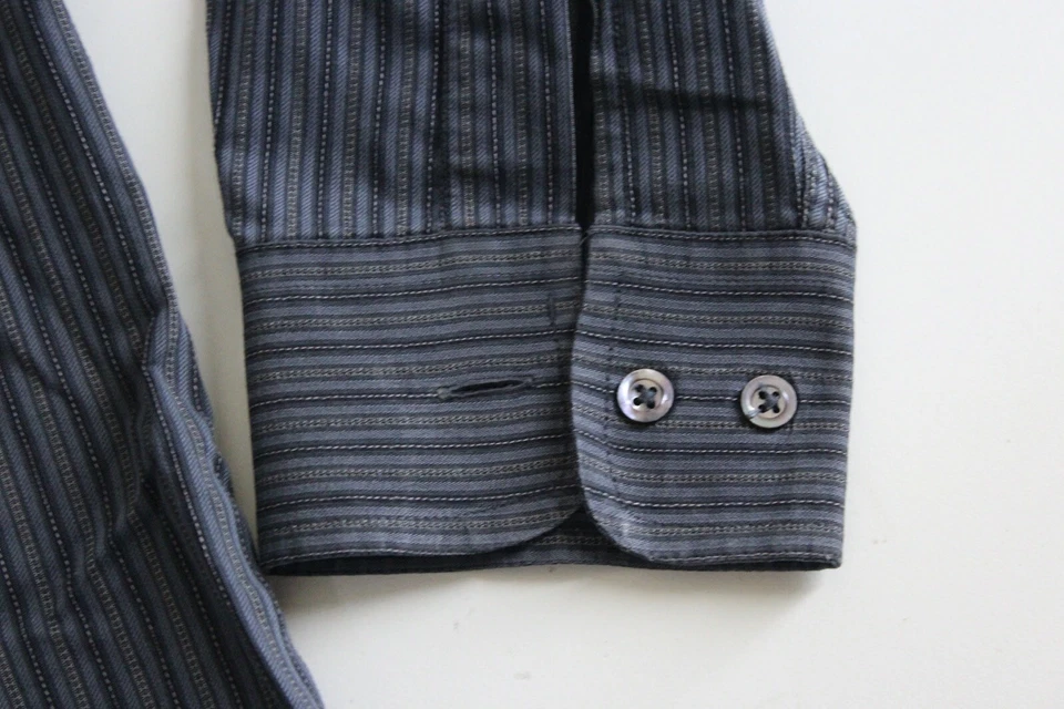 CAMISA MANGA LARGA Zanella Italia Rayas Mediana M 15,5 x 35/36 Foto 2 de 4