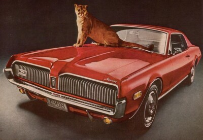 #ad 1968 Mercury Cougar Refrigerator Tool Box Magnet $8.00