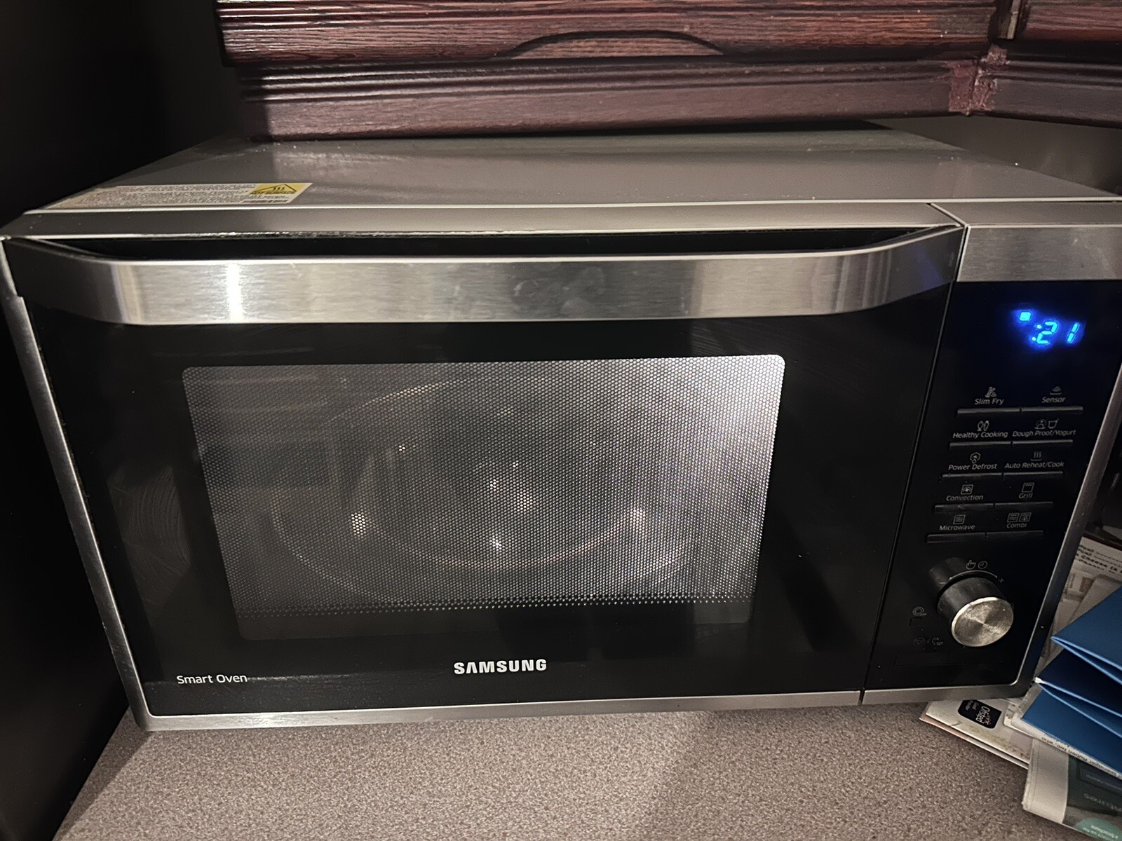 Samsung MC32J7055CT Stainless Steel 32L 900W Digital Combination