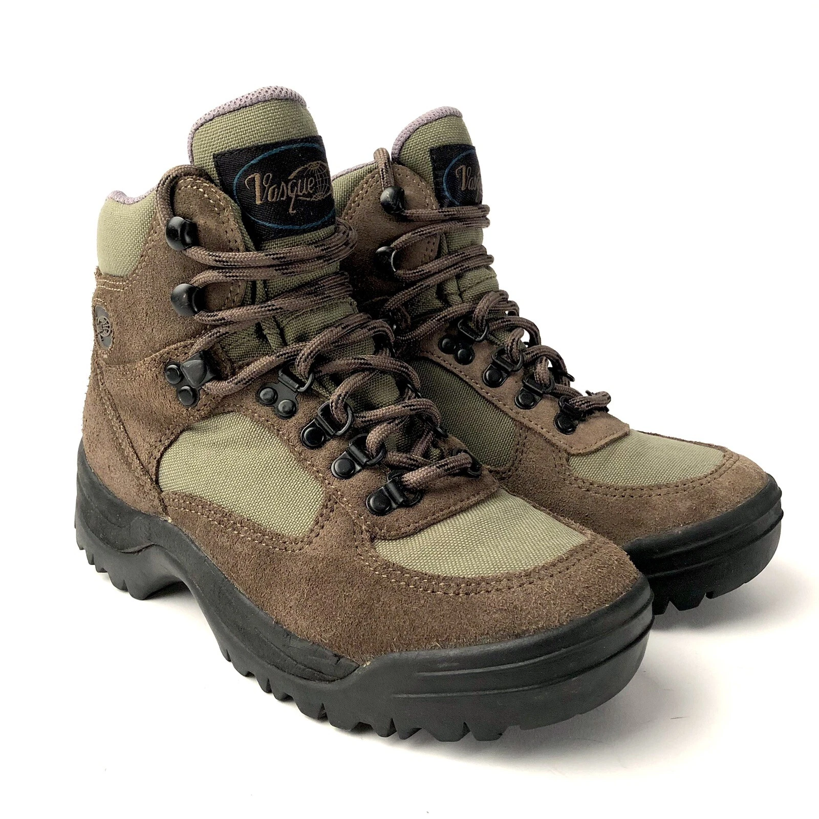 Vasque Women’s 6.5 Lace Up Brown Hiking Camping Mountain Outdoor Trail Boots 🥾