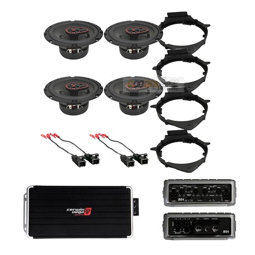 680 Watt 3WAY Coax Speakers CAR Truck FrontRear Door w/ install Kit