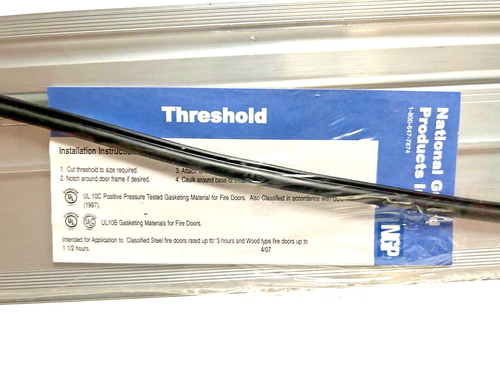 National Guard Products Inc. NGP 896N 36”Door Threshold Fluted Top 3 Ft ...
