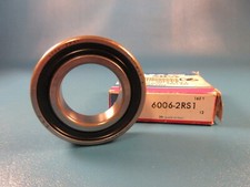 SKF 6006 2RS1, Single Row Radial Bearing, 30 mm ID x 55 mm OD x 13 mm
