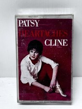 Patsy Cline Heartaches Audio Cassette Tape 1985 MCA Records Inc.