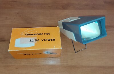 Vintage Dia Betrachter,  Cinemascope Slide Viewer, Guter ZUSTAND