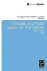 Children and Youth Speak for Themselves by Emerald Publishing Limited (Hardback, 2010)
