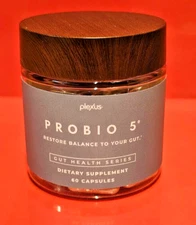 Plexus PROBIO 5 Gut Health/Detox Supplement - 60 Capsules EXP 9/26-FREE SHIPPING