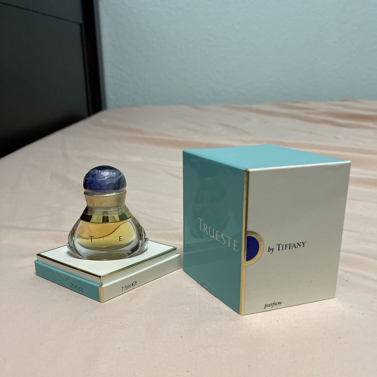 Tiffany Trueste .25 oz 7.5 ml Vintage Perfume Pure Parfum 1/4oz
