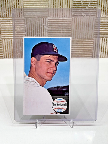1964 Topps Giant Size Baseball Cards - # 48 Carl Yastrzemski, OF, Boston Red Sox - Picture 2 of 3