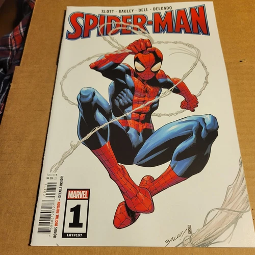 SPIDER-MAN #1 - MARK BAGLEY MAIN COVER - MARVEL COMICS/2022 nm