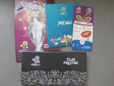 Finale Fußball Euro 2012 - Ticket/Eintrittskarte - Programm - Speisekarte