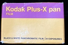 NOS Kodak Plus-X Pan Black White Panchromatic Film 35mm PX 135-20 Expired 1981
