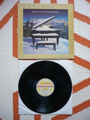 Supertramp Even In The Quietest Moments... Vinyl Canada A&M Audiophile Series LP