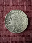1921 Morgan Silver Dollar Denver Very Good Condition Nice Coin