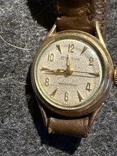 Vintage Bulova Ladies Watch, Mechanical, Hand wind,  10K RGP, Water Proof, Runs