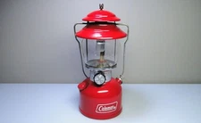 Vintage Coleman Red Lantern Model 200A