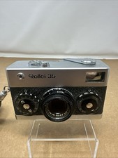 Rollei 35 Ultra Compact Full Frame Mini Camera Zeiss 40mm Tessar f/3.5 Lens