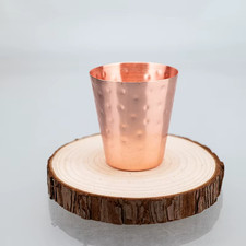 100% Copper Cups Pure Solid Moscow Mule PURE Copper Mugs-Shaped 2oz Cocktail Cup