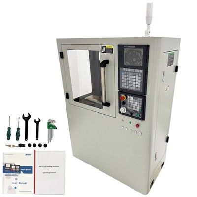 220V Single-phase 2.2KW Programmable CNC Drilling and Milling Machine 12000rpm