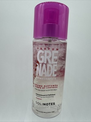 Solinotes Grenade Pomegranate  Hair & Body Mist Moisturizer 8.45oz