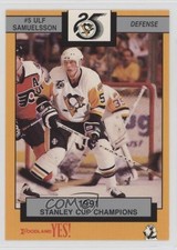 1992 Foodland Pittsburgh Penguins Police Ulf Samuelsson #2 1m8