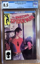 The Amazing Spider-Man 262 CGC 8.5! White Pages!