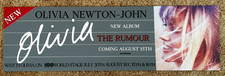 OLIVIA NEWTON-JOHN 1988 MCA The Rumour/HBO Special Poster 12 x 40 inch