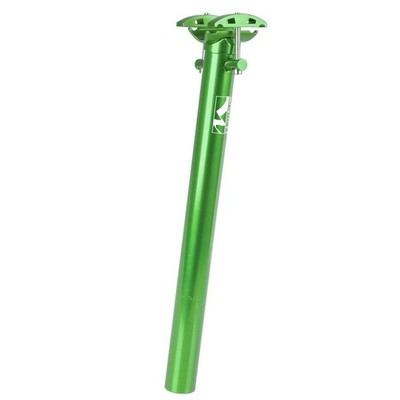 Fahrrad Sattelstütze M-Wave Alu 6061 Eloxiert Grün Patent Kopf 27,2 X 350 mm