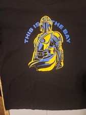 Disneyland This is The Bay Ride Bobo Fett Galaxy’s Edge Gildan XL Shirt