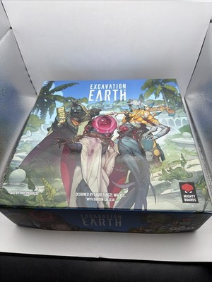 Excavation Earth (2021) Board Game - Mighty Boards; Used 100% Complete
